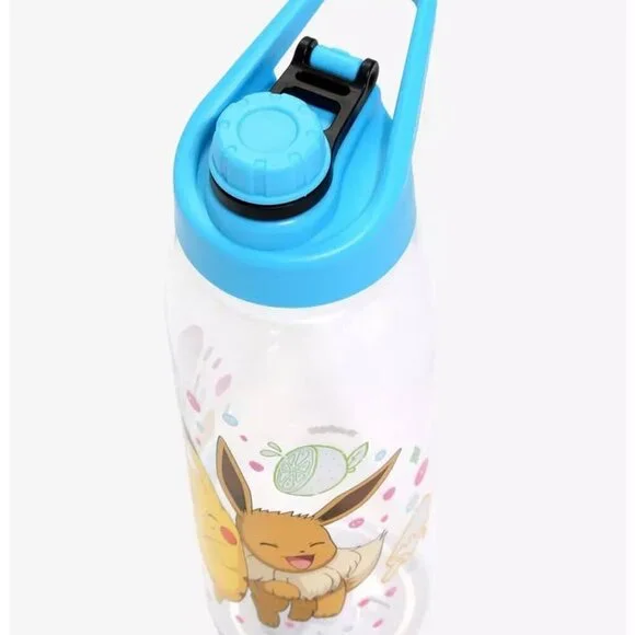 PokΓ©mon Pikachu and Eevee Sweets Time 28oz Water Bottle with Screw Top & Spout - Picture 3 of 7